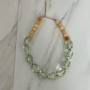 Anthropologie plastic beaded necklace